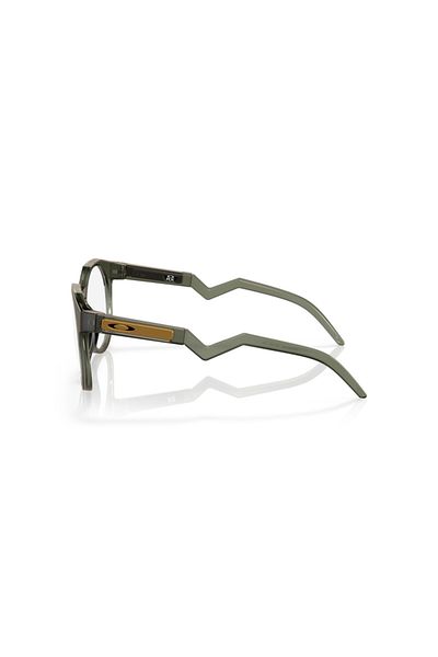 Oakley Ophthalmic Man Round Eyeglasses- Oo 8139 - Lense Size:50mm - Olive Ink