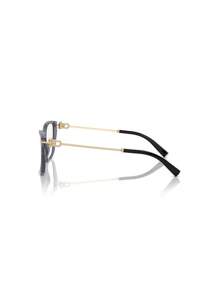 Tiffany Woman Pillow Eyeglasses- Tf 2248k - Lense Size:53mm - Crystal Dark Violet