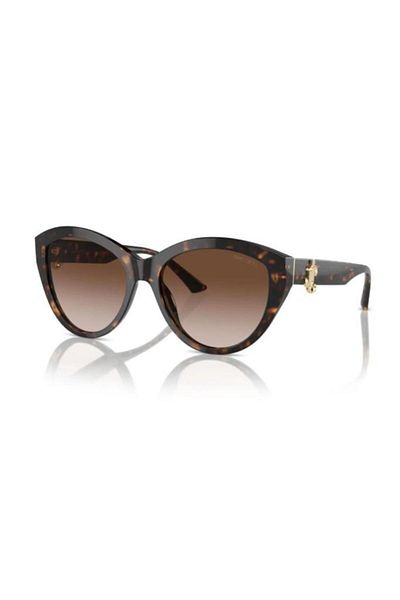 Jimmy Choo نظارة شمسية فانتوس للنساء - Jc 5007 - مقاس العدسة: 55 مم - هافانا