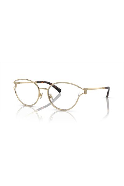 Tiffany Woman Oval Eyeglasses- Tf 1157b - Lense Size:54mm - Pale Gold