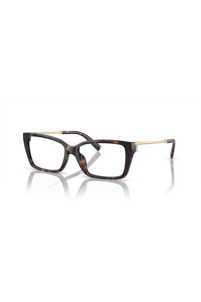 Tiffany Woman Rectangle Eyeglasses- Tf 2239u - Lense Size:52mm - Havana