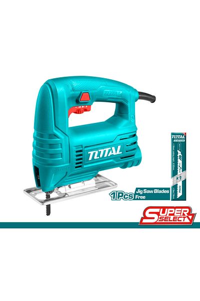 TOTAL Electric Jigsaw 400W + 1 Blade
