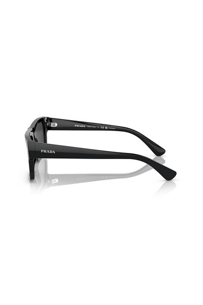 Prada Man Rectangle Sunglasses- Pr A10s - Lense Size:57mm - Black