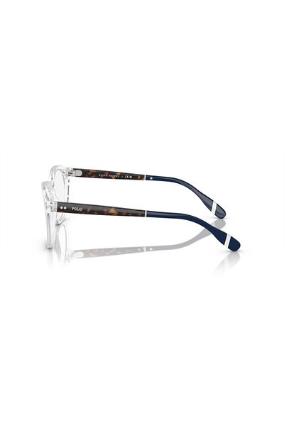 Polo Ralph Lauren Man Square Eyeglasses- Ph 2267 - Lense Size:50mm - Shiny Crystal