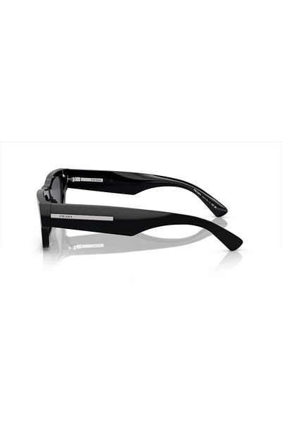 Prada Man Rectangle Sunglasses- Pr A03s - Lense Size:56mm - Black