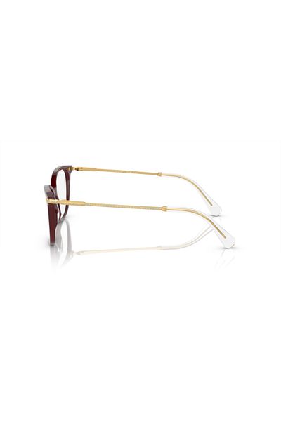 Swarovski Woman Square Eyeglasses- Sk 2010 - Lense Size:52mm - Burgundy