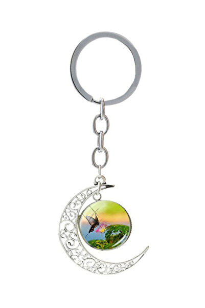 Generic سلسلة مفاتيح على شكل هلال 07