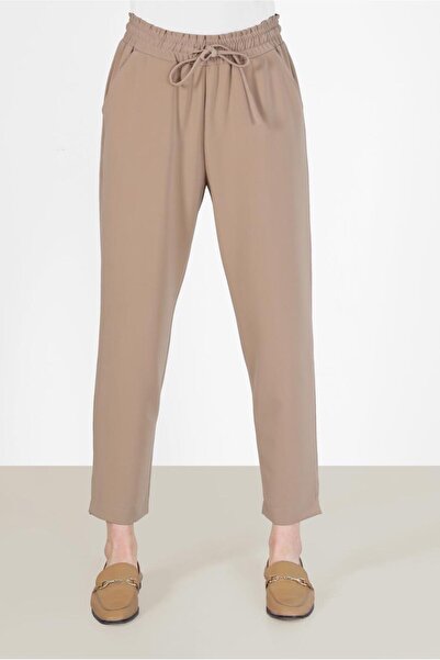 Alvina Beli Lastikli Pantolon 70275