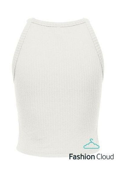 ONLY Women's Casual Crop Tank Top
