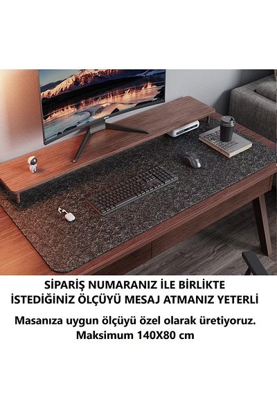 Next Craft Προστατευτικό γραφείου Mouse Pad Προαιρετικό μέγεθος Felt Gamer Mat 3mm 3 Επιλογές χρωμάτων