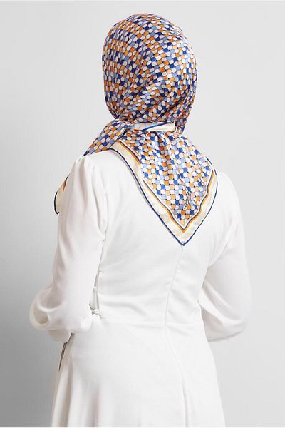 Alvina Alvi̇na Patterned Scarf 8524