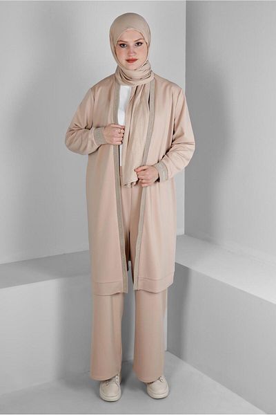 Alvina SET PANTALONI DUBLI DETALIAT STRIPES SIM 20319