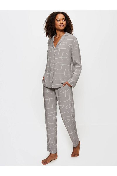 Triumph Pyjama Boyfriend Schlafanzug Schlafmode Bequem