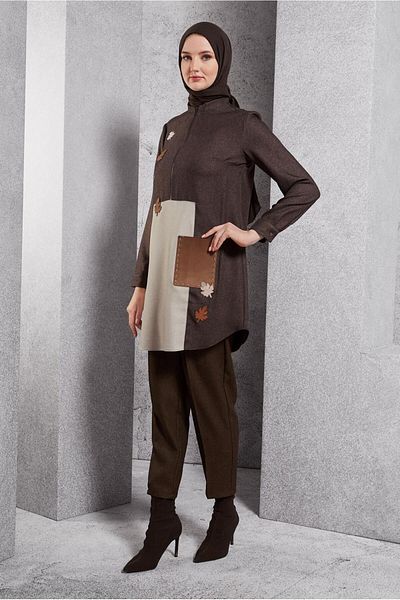 Alvina 45105 Μοντέλο Color Block Tunic