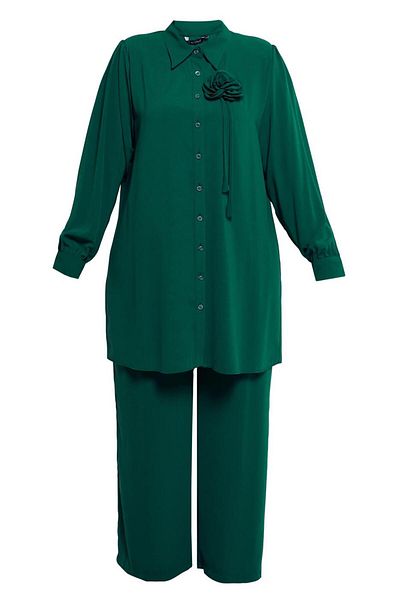 Alvina Σετ με παντελόνι Plus Size - Μοντέλο 20519