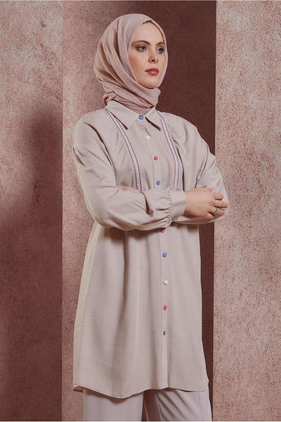 Alvina SEWING DETAIL TUNIC 43927