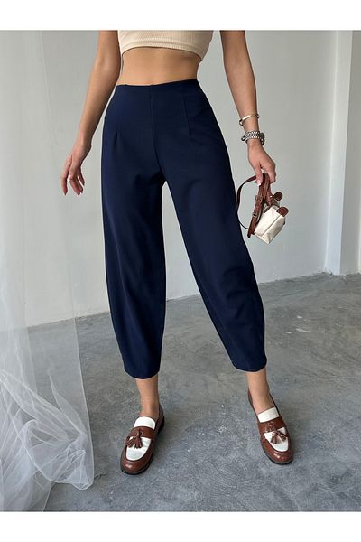 NOA LİNE Scuba Crepe Fabric Shalwar Model Balloon Pants