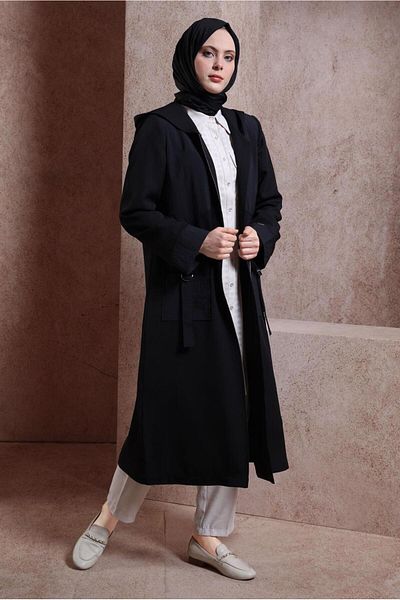 Alvina HOODED TRENCH COAT 10875