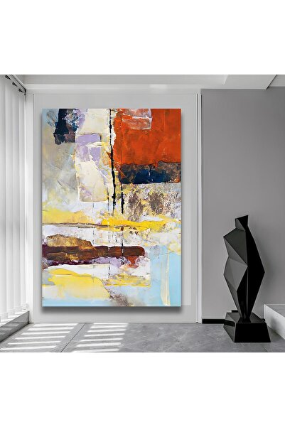 EMYA HOME Εκτύπωση σε καμβά αφηρημένο σχέδιο