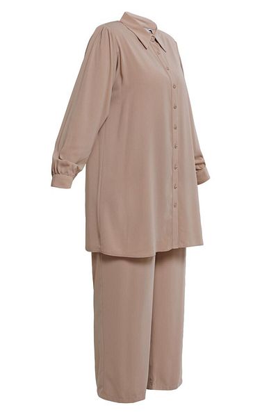 Alvina Σετ με παντελόνι Plus Size - Μοντέλο 20519