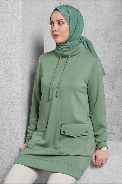 Alvina Pocket Detail Tracksuit Tunic 45266