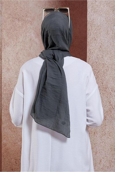 Alvina ALVİNA Shawl 8436 - Απλό και μοντέρνο σχέδιο