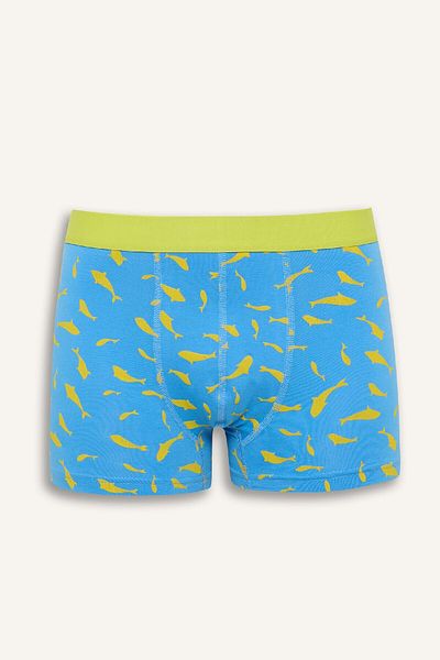 DeFacto Regular Fit Animal Printed 3-Piece Boxer W9686Az25Sm