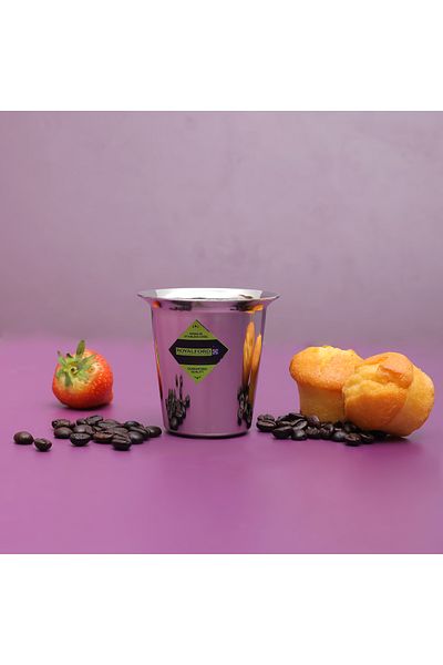 ROYALFORD 7.5 CM Stainless Steel Coffee Glass RF11466