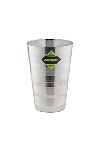 ROYALFORD 7 CM Stainless Steel Designer Plain Glass RF11463