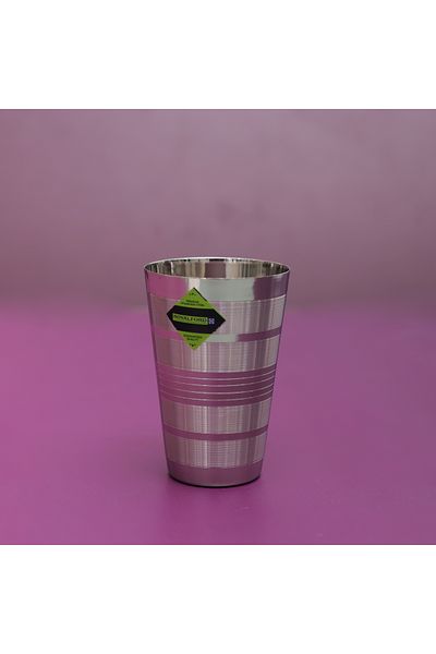 ROYALFORD 7 CM Stainless Steel Designer Plain Glass RF11463
