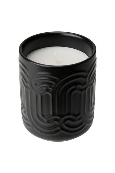 IKEA Störtskön Scented Candle, Berries, 25 Hr – Black Ceramic Jar, Fruity Fragrance, Long Burn, Stylish