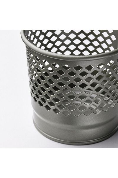 IKEA BERGGRAN Candle Holder, Grey, 9 cm – Minimalist Stoneware, Matte Finish, Stable & Stylish Home Décor
