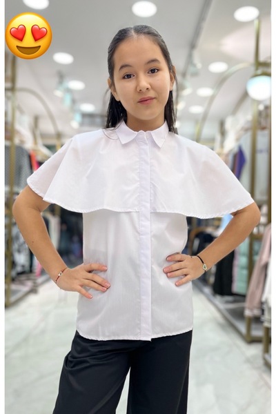 Minimoda Kids Omuz Detaylı Gömlek
