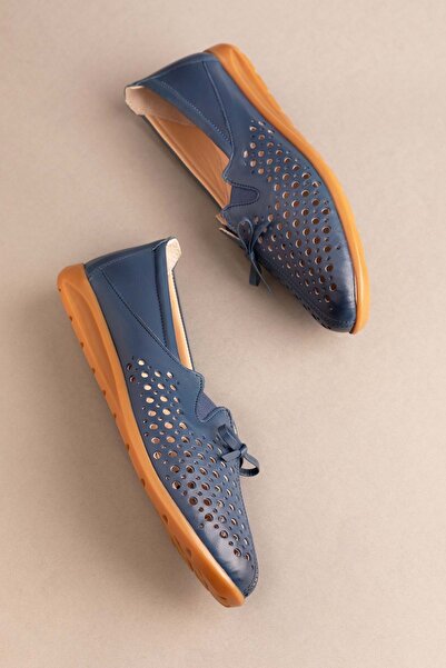 Gondol Hakiki Deri Ortopedik Taban Günlük Ayakkabı Esfa.2605