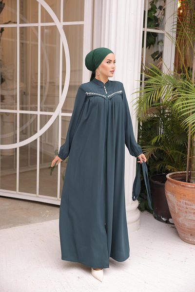 Nissra Ankanoor Emerald Green Premium Stone Aller Robe Ferace Anka255050