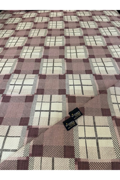 NİVEMESHOME Nivemeshome Lilac Patterned 160X230 Single Pique Cover for Single Person