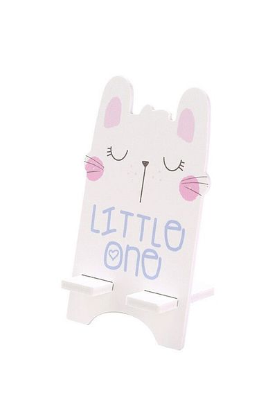 Generic Korean-style Cute Cartoon Wooden Mobile Stand - Cat