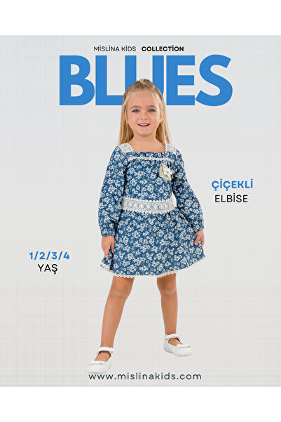 mislina kids Блуза для дівчинки з квітковим принтом