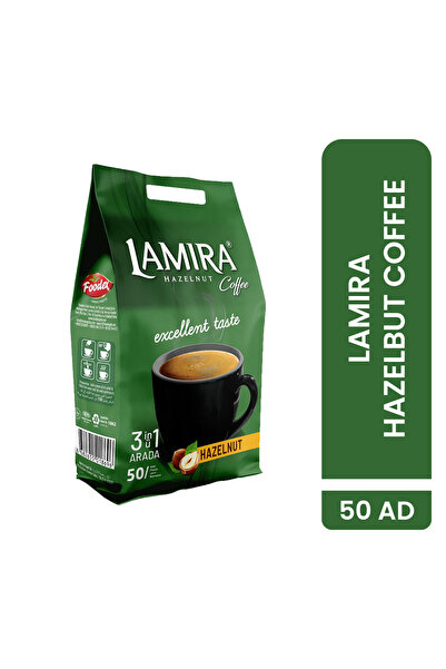 LAMİRA Lamira Poşet Fındıklı Kahve 3ü1 Arada 18g* 50 Adet