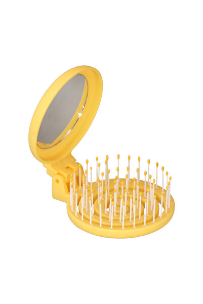 PROCO 3D Expressive Hair Brush with Mirror Boy and Compact Detangler