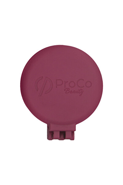 PROCO Beauty Makaron Saç Fırçası-Üç Boyutlu 3D Esnek Aynalı Çanta Boy Saç Fırçası-Compact Detangler