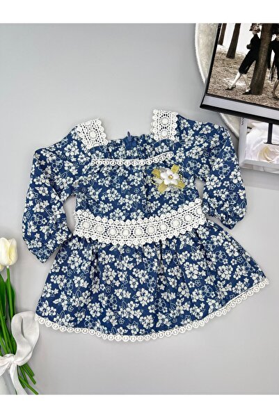 mislina kids Блуза для дівчинки з квітковим принтом