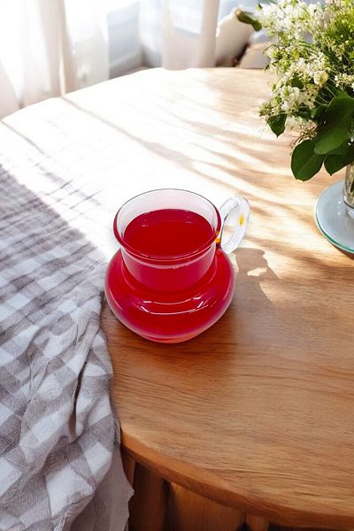 Kitchen Way 250ml Arbitrary Ala Borosilicate Heat Resistant Glass with Glass Handle Kw-632