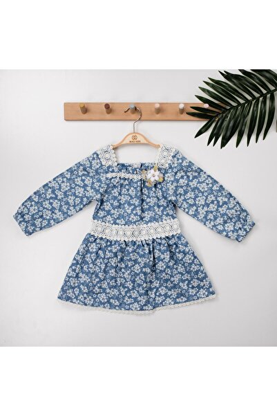 mislina kids Блуза для дівчинки з квітковим принтом