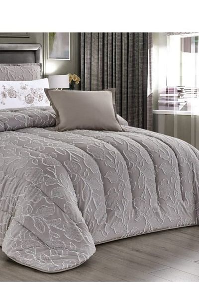 Moon Luxury Embroidered Jacquard Bedspread, 4 Pieces, 220x170cm, 200x120+35cm, 78x50cm, 78x50+5 cm, 6kg