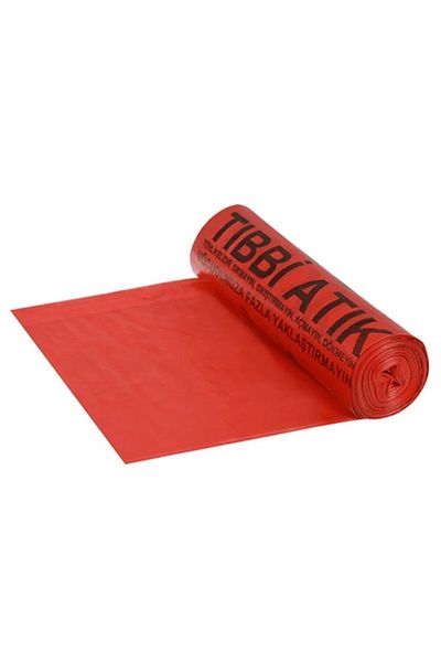 TEDPA 800 Gr Jumbo Size Medical Waste Garbage Bag 10 Pieces