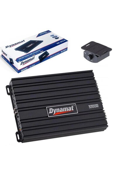 Dynamat RK 80.4 5000W 4 Kanal Güçlü Mosfet Sınıf AB Amplifikatörü