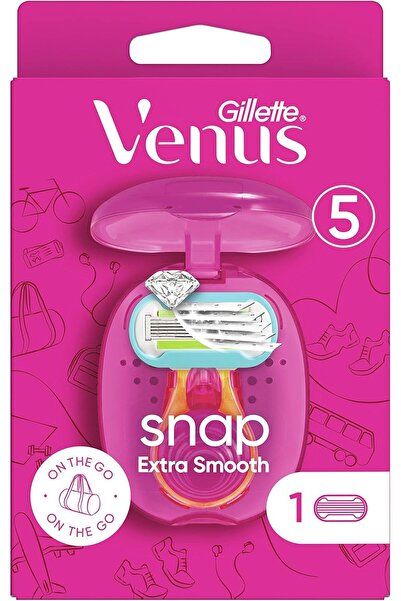 Gillette Venus ماكينة حلاقة نسائية فائقة النعومة، لون وردي، عدد 1