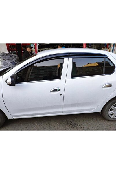 MYTUNİNG Renault Symbol Krom Cam Çıtası 2013 Üzeri 4 Prç. Paslanmaz Çelik