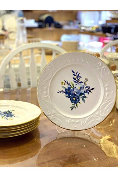 Dame Marie ROLYEF BLUE 6'LI SERVİS TABAK 26CM